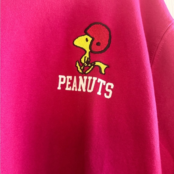 Peanuts Maroon Sweatshirt - Picture 2 of 5